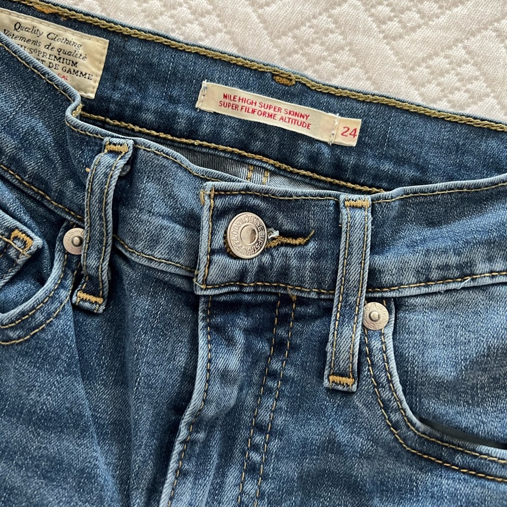Levi’s Mile High Super Skinny - Picture 5 of 9